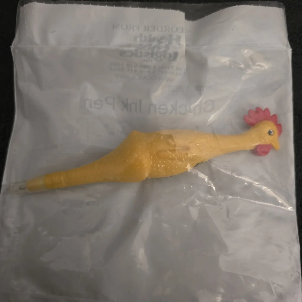 Yellow Chicken Ink Pen